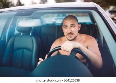 Naked Man Car Traffic Jam Stock Photo 571810933 Shutterstock