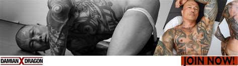 Kenji Tops Damian Dragon Gay Porn By RedixxMen