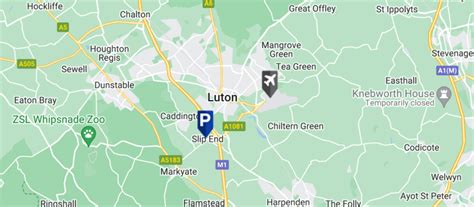 Map Of Luton Airport Car Parks | Education Suisse