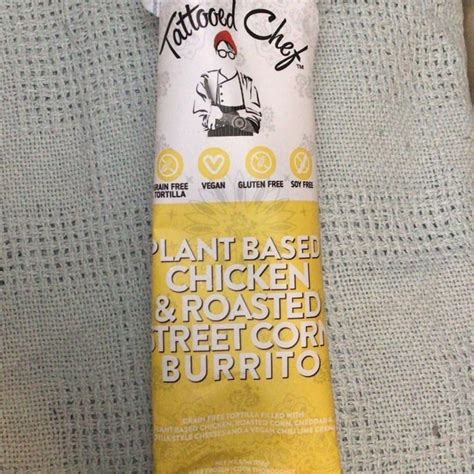 Tattooed Chef Plant Based Chicken Roasted Street Corn Burrito Review