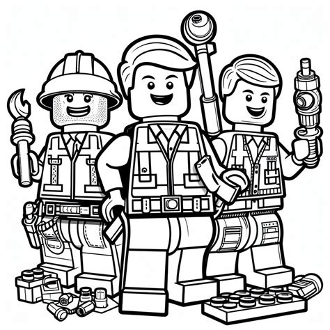 Lego Para Colorir E Imprimir - 8