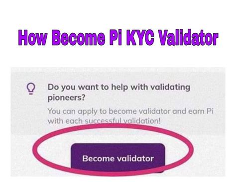 How To Become Pi Kyc Validator Pi Network Kyc Validator Aschoolz