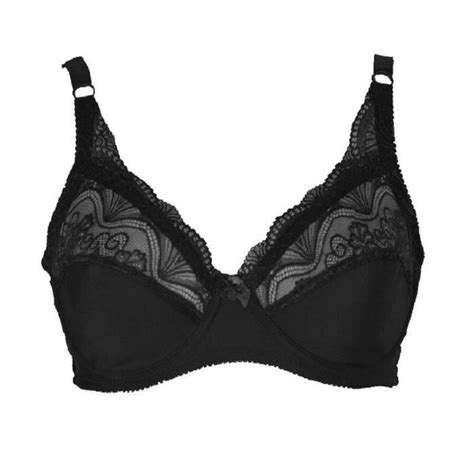 Soutien Gorge Dentelle Noire Avec Armatures 125F Lingerie Femme Grande Taille Noir Cdiscount