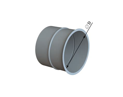 Врезка круглого сечения в плоскость из оцинкованной стали — Стиль Парк