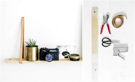 Полка на ремнях за 15 минут - креативный мастер-класс