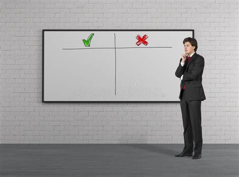 Vantagens E Desvantagens Imagem De Stock Imagem De Povos 48128099