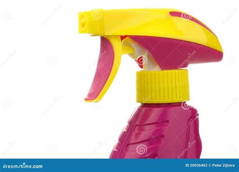 Colorful Head Of A Detergent Spray Bottle Stock Photo Image Of