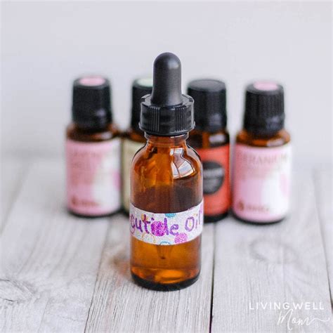 Nourishing DIY Cuticle Oil with Essential Oils - Living Well Mom