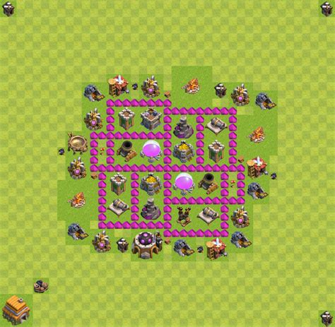 Clash Of Clans Town Hall Level 6 Farming Base