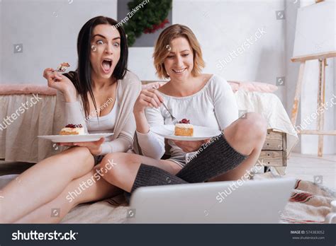 Funny Brunette Girl Being Expressive Stock Photo 574383052 Shutterstock
