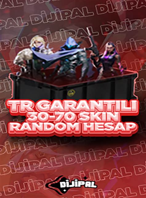 TR Garantili 30 70 Skin Arası Random Hesap Valorant Random Hesap