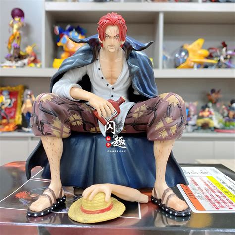 17cm One Piece Shanks Figure Film Red Yonko Replacement Hand Anime