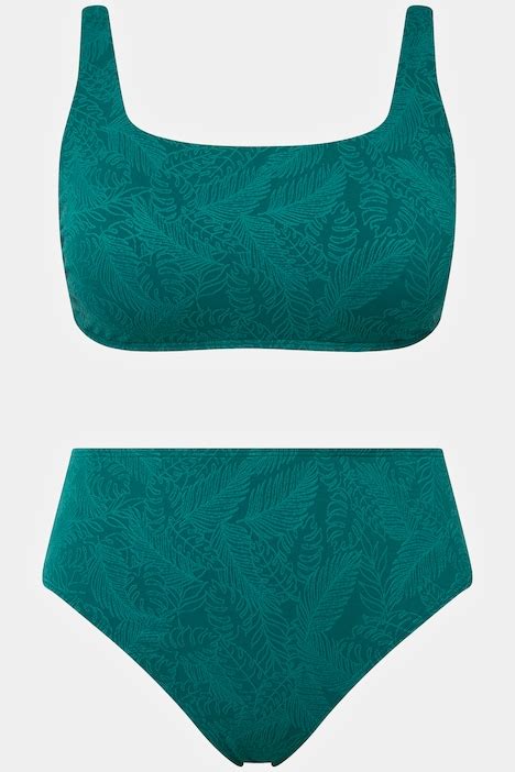 Bikini 3D Blade Softcups Justerbare Stropper Bikinier Bademode