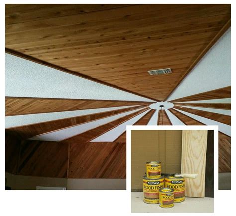 Custom Wood Ceiling Stain And Install Wood Ceilings Interior And