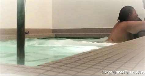 Buxom Wife S Hotel Hot Tub Bbc Action