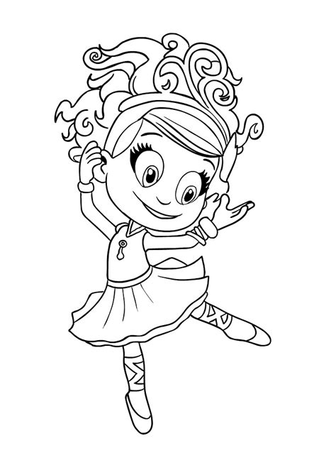 Luna Petunia Coloring Games Coloringgamesnet