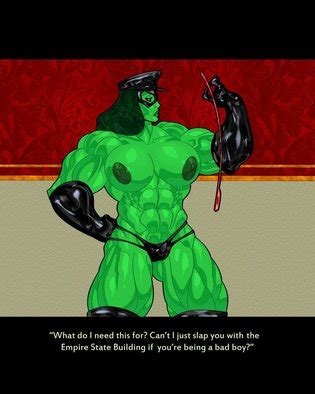 She Hulk BDSM Images Luscious Hentai Manga Porn