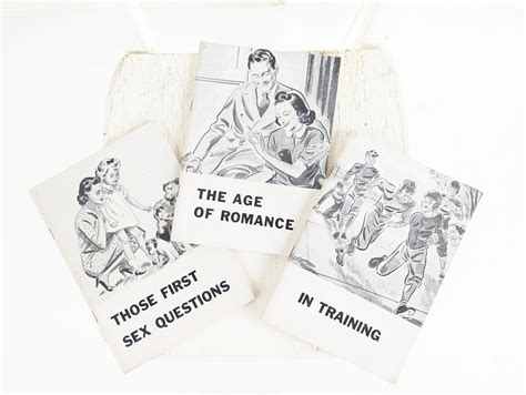 Set Of Sex Education Pamphlets Vintage Ephemera Sex Education Ephemera Vintage Pamphlets For