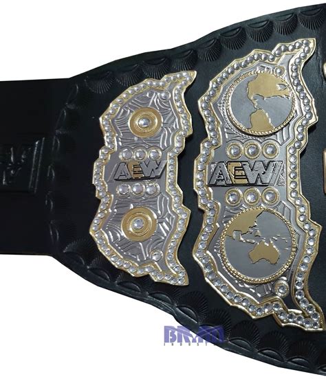 AEW World Wrestling Championship Belt (2mm brass)