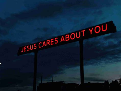 Jesus Cares About You Sign City Central Church In Tacoma Wa