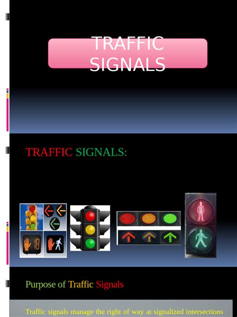 Trafficsignal 1 | PDF | Traffic Light | Traffic