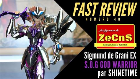 Saint Seiya Myth Cloth ZeCnS Fast Review Sigmund De Grani EX METAL