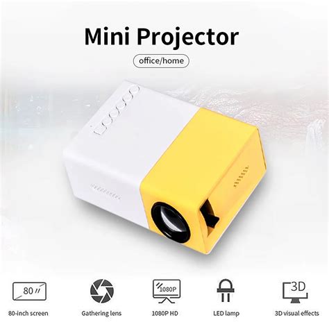 Salange-YG300-Mini-LED-Projector-Yg300-Upgraded-Version-1000-Lumen ...