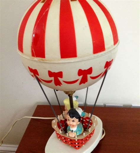 Sale Vintage Hot Air Balloon Lamp Night Light Dolly Toy Co