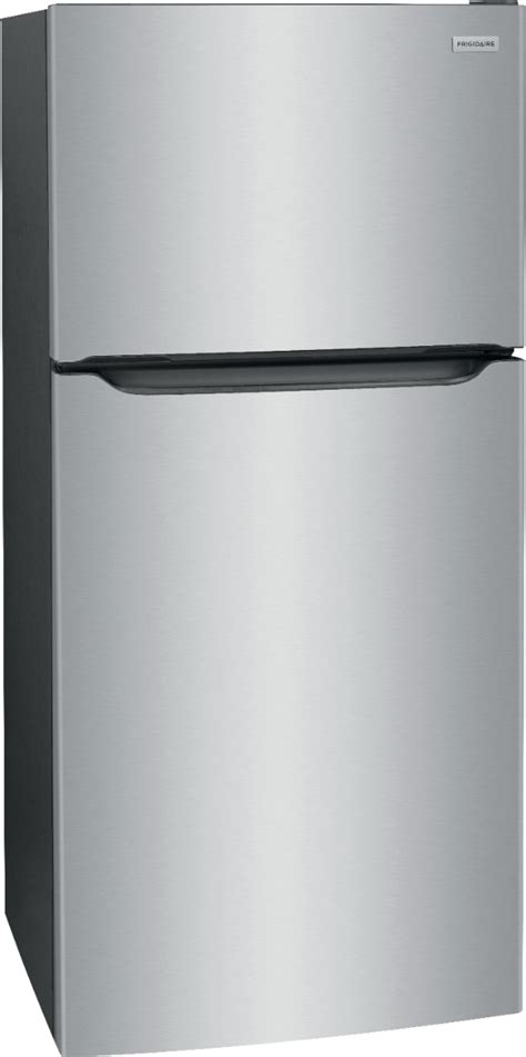 Frigidaire 183 Cu Ft Top Freezer Refrigerator Stainless Steel