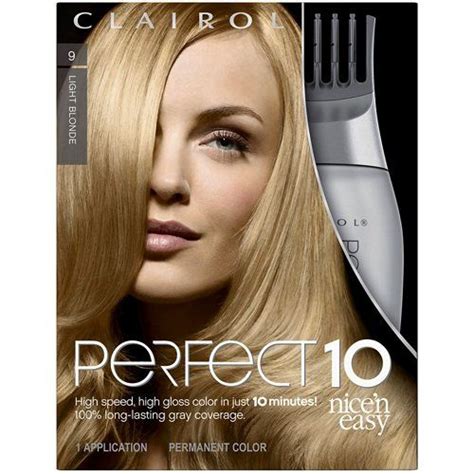Clairol Perfect Light Blonde Light Blonde Blonde Dye