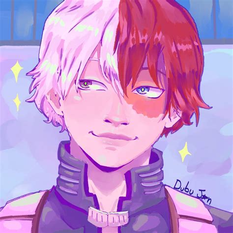 Fanart of Todoroki Shoto by DubuJan6627 on DeviantArt