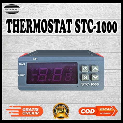 Jual Thermostat Digital Termostat Digital Stc 1000 Mesin Tetas Telur