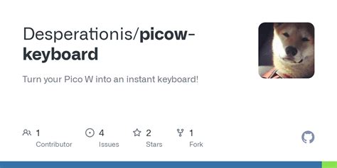github desperationispicow keyboard turn  pico    instant