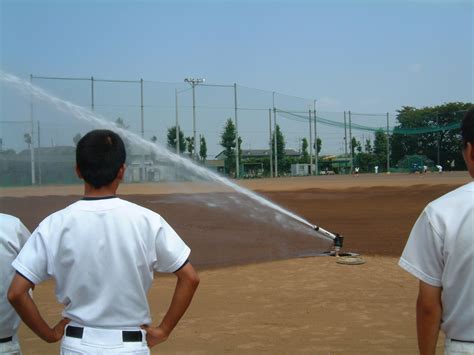 野球部に愛されるスプリンクラー | 散水スプリンクラー110番