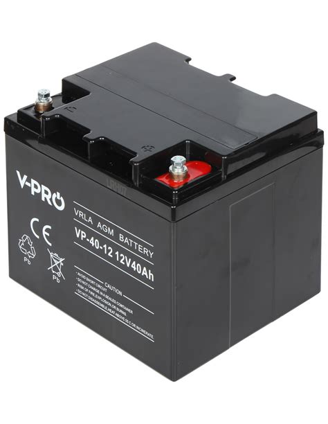 AKUMULATOR 12V/40AH-VPRO - rbline.pl