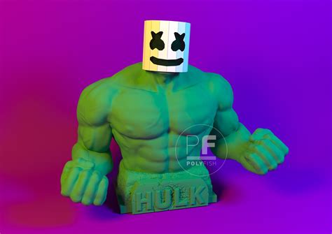 Маска Маршмеллоу (Marshmello Helmet, DJ, Music, Paper Model, Origami ...