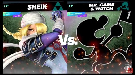 Super Smash Bros Ultimate Amiibo Fights Sheik Vs The World Sheik