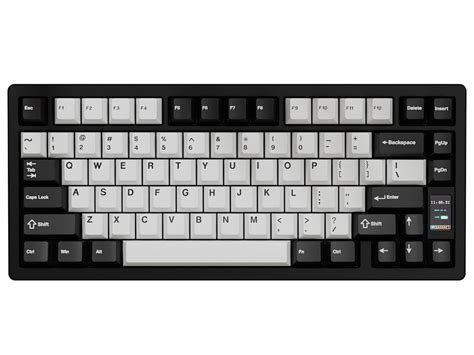 USA ND Mini Tri Mode RGB Hot Swap Linear LCD Black Aluminium Keyboard