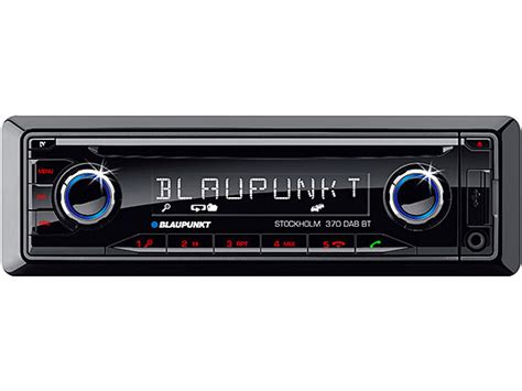 Blaupunkt Stockholm 370 DAB BT In Car Radio Bluetooth Ready With CD AUX