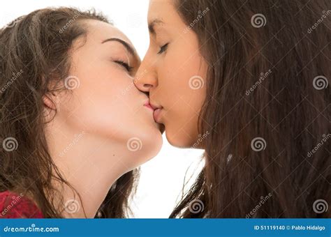 Portrait Of Beautiful Lesbian Couple In Love Stock Photo Image Of Friendship Holding