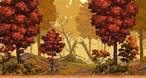 Forest - Pixel Art, Yusuf Artun | Pixel art landscape, Pixel art games ...