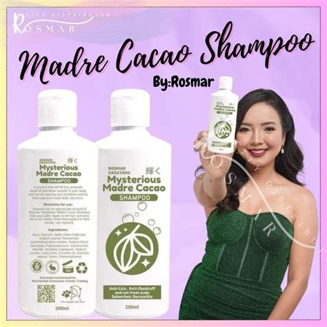 Rosmarcitydistributor Rosmar Kagayaku Mysterious Madre Cacao Shampoo