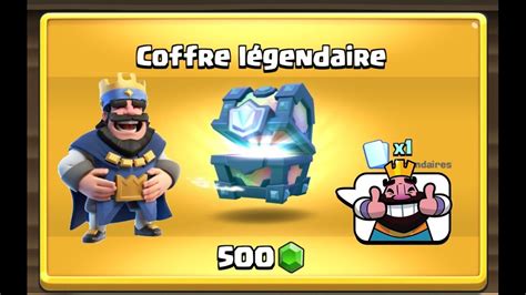 clash royale OMG COFFRE LÉGENDAIRE DANS LE SHOP YouTube