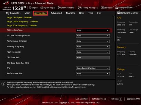 Motherboard How To Optimize The Memory Performance By Setting Xmp Or