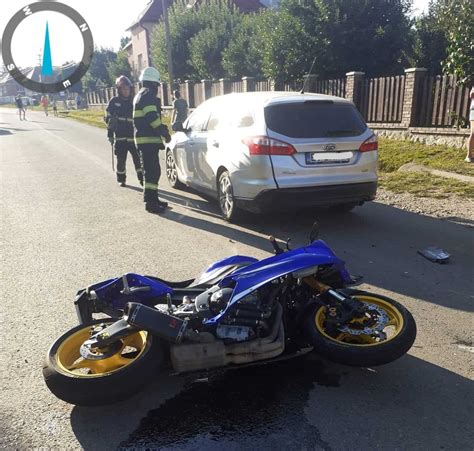 Foto Dou Accidente Cu Motociclete Implicate Unul La Petre Tii De Jos