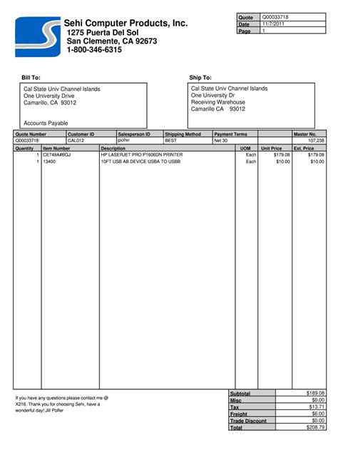 Quotation template word: Fill out & sign online | DocHub