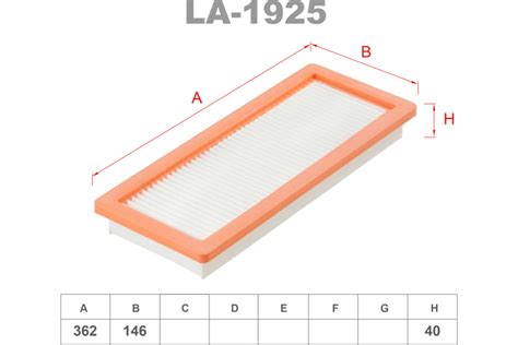 Фильтр воздушный LYNXauto LA-1925 - выгодная цена, отзывы ...