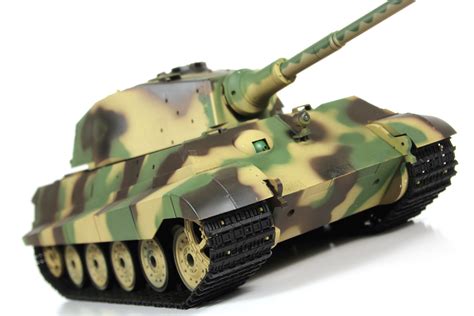 Heng Long 1 16 Scale Rtr Full Function German King Tiger Henschel Ver 6 Rc Battle Tank 2 4ghz