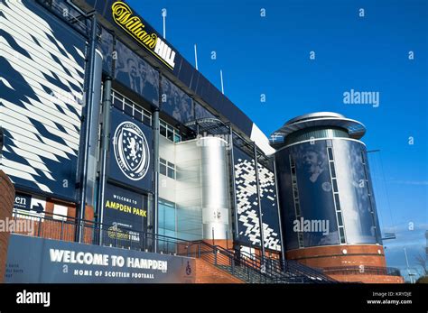 Dh Football Stadiums Exterior Hampden Park Stadium Glasgow Scotland