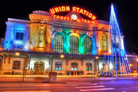 Union Station Christmas Lights -HDR | Christmas lights on th… | Flickr